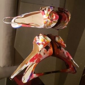 Christian Louboutin Floral Heels